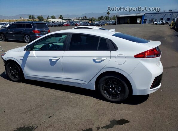 KMHC65LC0HU049570 2017 HYUNDAI IONIQ White Tył lewy