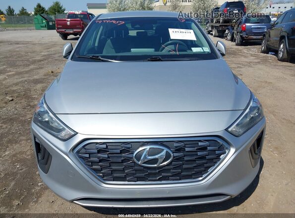 KMHC65LC0MU258172 2021 HYUNDAI IONIQ HYBRID Серебряный Вид щитка приборов