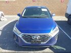 2020 Hyundai Ioniq Hybrid Blue Blue vin: KMHC65LC1LU215121