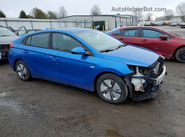 KMHC65LC2HU045987 2017 HYUNDAI IONIQ Blue წინა მარჯვენა
