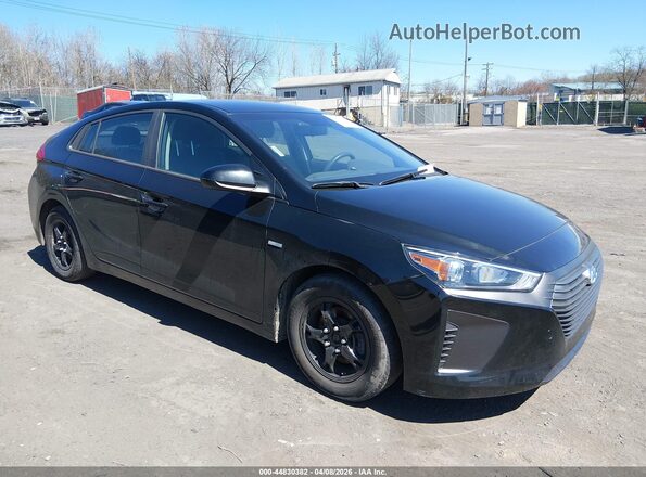 KMHC65LC3JU075361 2018 HYUNDAI IONIQ HYBRID Black Przód prawy