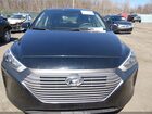 2018 Hyundai Ioniq Hybrid Blue Black vin: KMHC65LC3JU075361