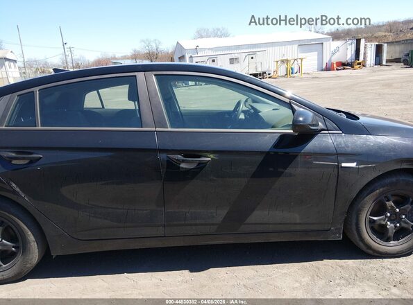 KMHC65LC3JU075361 2018 HYUNDAI IONIQ HYBRID Black Widok wnętrza z tyłu