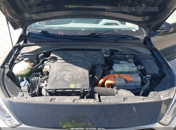 KMHC65LC3LU220157 2020 HYUNDAI IONIQ HYBRID Black უკანა ხედი