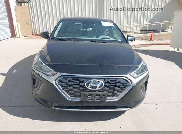KMHC65LC3LU220157 2020 HYUNDAI IONIQ HYBRID Black სალონის 360-გრადუსიანი ხედი