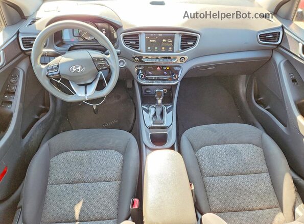 KMHC65LC4KU171131 2019 HYUNDAI IONIQ Красный Вид панели приборов