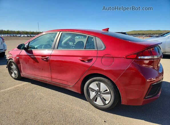 KMHC65LC4KU171131 2019 HYUNDAI IONIQ Красный Задняя левая четверть