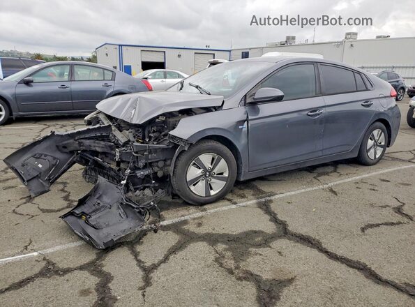 KMHC65LC6JU088461 2018 HYUNDAI IONIQ Угольный Передняя левая четверть