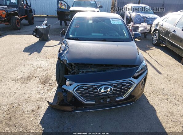 KMHC65LC6LU216801 2020 HYUNDAI IONIQ HYBRID Black Vista del cuadro de instrumentos