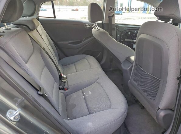 KMHC65LC9LU227310 2020 HYUNDAI IONIQ Gray Widok tylnych siedzeń