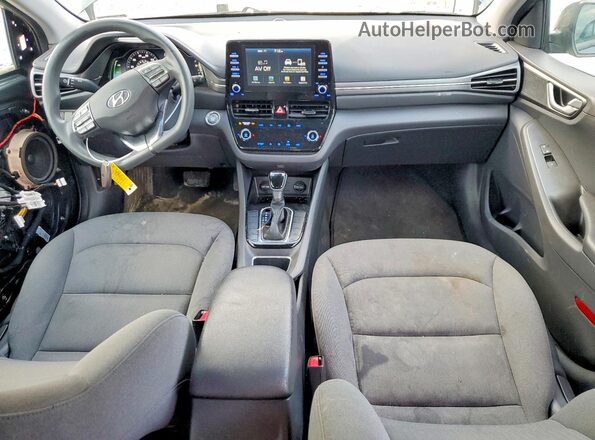 KMHC65LC9LU227310 2020 HYUNDAI IONIQ Gray Widok deski rozdzielczej
