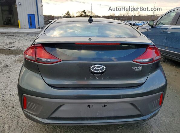KMHC65LC9LU227310 2020 HYUNDAI IONIQ Gray Widok z tyłu