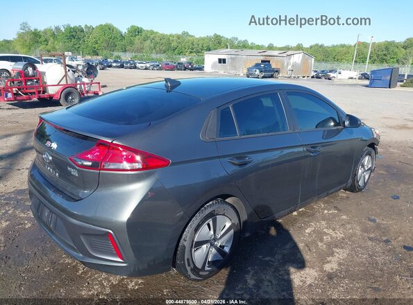 KMHC65LC9MU257859 2021 HYUNDAI IONIQ HYBRID Серый Задняя правая четверть