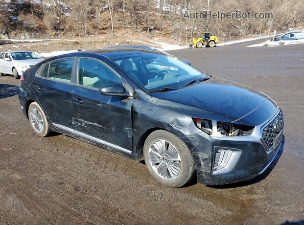 KMHC65LD0MU255068 2021 HYUNDAI IONIQ Black Передня права чверть