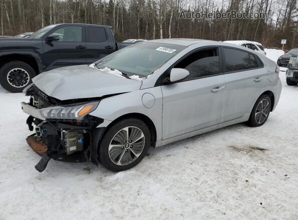 KMHC65LD9MU261287 2021 HYUNDAI IONIQ Silver Front left