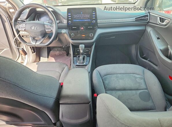 KMHC75LC0NU280123 2022 HYUNDAI IONIQ Silver Vista del salpicadero