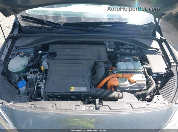 KMHC75LC1LU231588 2020 HYUNDAI IONIQ HYBRID Серый Вид сзади