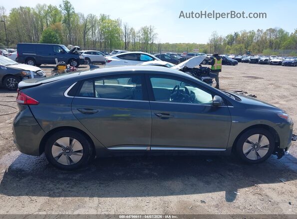 KMHC75LC1LU231588 2020 HYUNDAI IONIQ HYBRID Серый Вид задней части салона