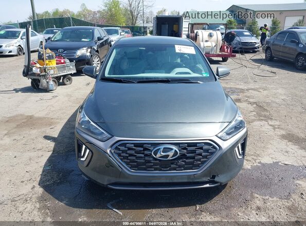 KMHC75LC1LU231588 2020 HYUNDAI IONIQ HYBRID Серый Вид щитка приборов