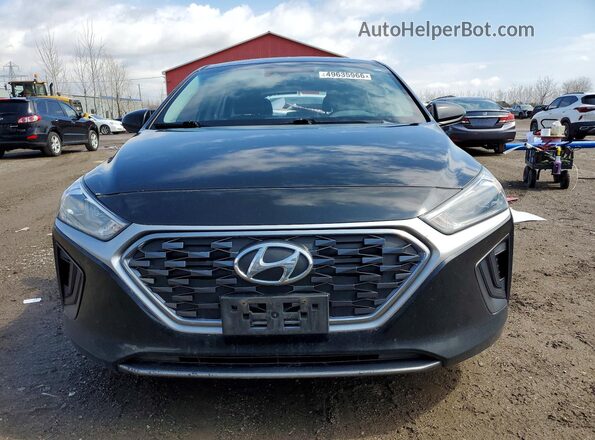 KMHC75LC1MU257237 2021 HYUNDAI IONIQ Black Widok z przodu