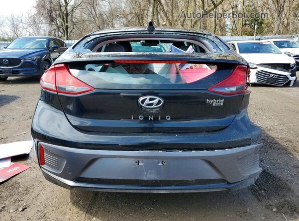 KMHC75LC1MU257237 2021 HYUNDAI IONIQ Black Widok z tyłu