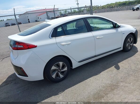 KMHC75LC2HU028894 2017 HYUNDAI IONIQ HYBRID White უკანა მარჯვენა