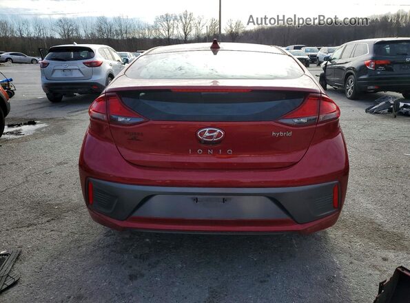 KMHC75LC2MU250992 2021 HYUNDAI IONIQ Red Հետևի տեսք