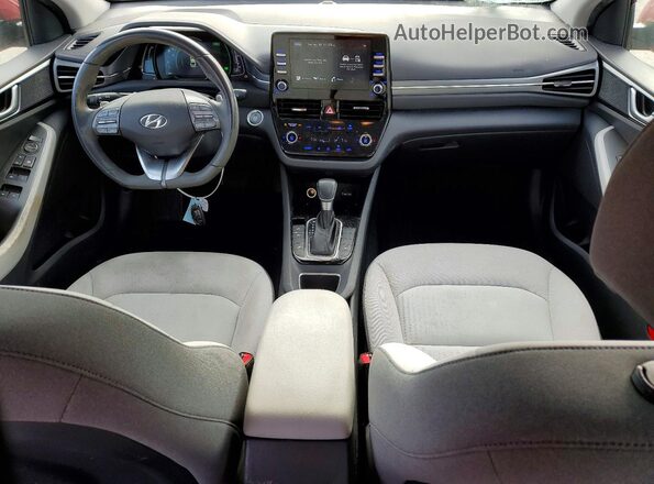 KMHC75LC2MU250992 2021 HYUNDAI IONIQ Red Առջևի վահանակի տեսք