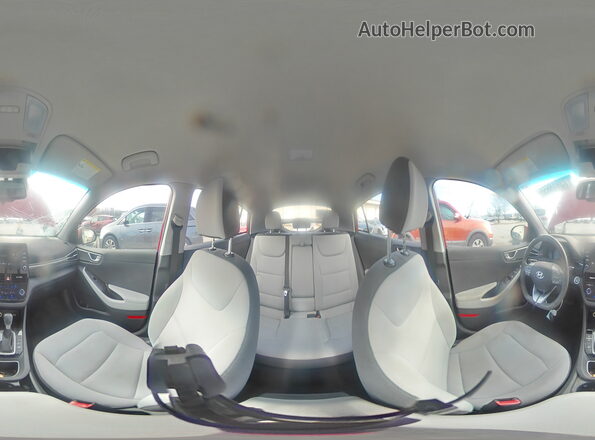 KMHC75LC2MU250992 2021 HYUNDAI IONIQ Red Սալոնի 360 աստիճան տեսք