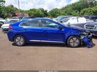 2022 Hyundai Ioniq Hybrid Se Синий vin: KMHC75LC2NU282648