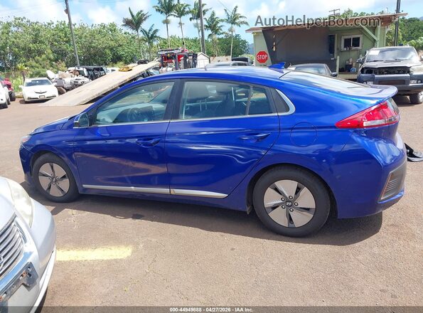 KMHC75LC2NU282648 2022 HYUNDAI IONIQ HYBRID Синий Панорамный вид салона 360°