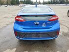 2017 Hyundai Ioniq Hybrid Sel Синий vin: KMHC75LC3HU020514