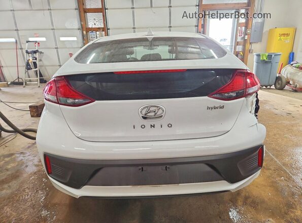KMHC75LC5LU212705 2020 HYUNDAI IONIQ White უკანა ხედი