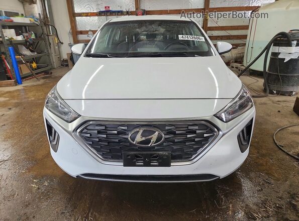 KMHC75LC5LU212705 2020 HYUNDAI IONIQ White წინა ხედი