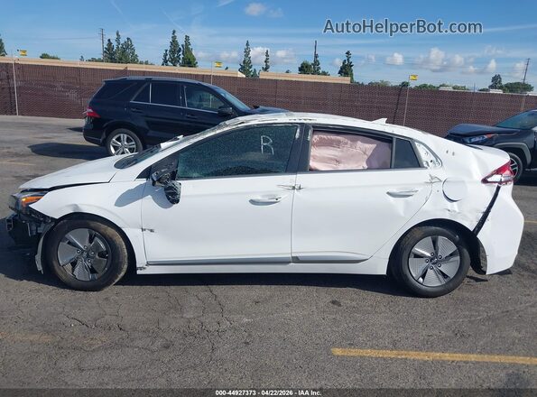 KMHC75LC6LU231456 2020 HYUNDAI IONIQ HYBRID White Vista interior de 360 grados