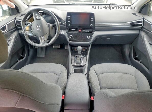 KMHC75LC6LU235524 2020 HYUNDAI IONIQ White Widok deski rozdzielczej