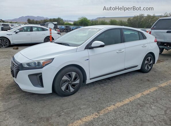 KMHC75LC7KU120655 2019 HYUNDAI IONIQ White Przód lewy