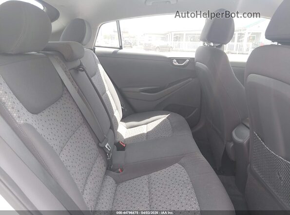 KMHC75LC8HU040595 2017 HYUNDAI IONIQ HYBRID Белый Вид наклейки с VIN-кодом