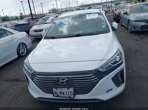 KMHC75LD1KU150470 2019 HYUNDAI IONIQ PLUG-IN HYBRID Белый Вид задней части салона