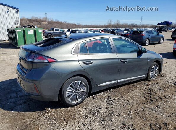 KMHC75LD5LU235460 2020 HYUNDAI IONIQ Угольный Задняя правая четверть