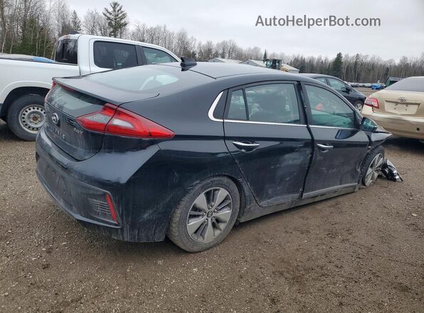 KMHC75LD7JU083209 2018 HYUNDAI IONIQ Черный Задняя правая четверть