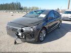 2017 Hyundai Ioniq Hybrid Limited Black vin: KMHC85LC6HU017670
