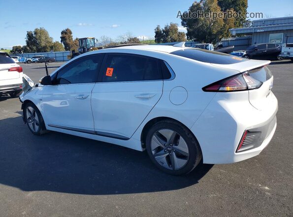 KMHC85LC7LU194608 2020 HYUNDAI IONIQ White Trasero izquierdo
