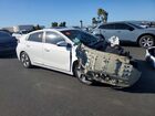 2020 Hyundai Ioniq Hybrid Sel White vin: KMHC85LC7LU194608
