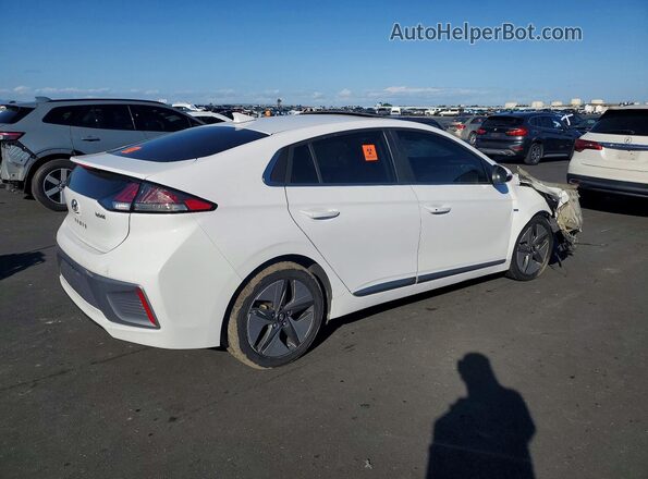 KMHC85LC7LU194608 2020 HYUNDAI IONIQ White Trasero derecho