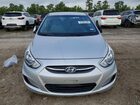 2017 Hyundai Accent Se Серебряный vin: KMHCT4AE0HU277141
