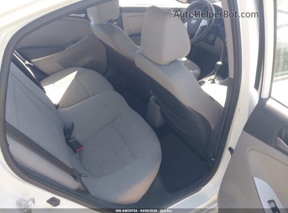 KMHCT4AE1GU968239 2016 HYUNDAI ACCENT Белый Вид наклейки с VIN-кодом