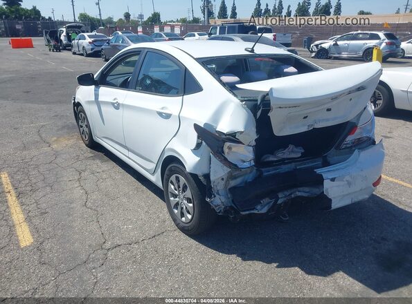 KMHCT4AE1GU968239 2016 HYUNDAI ACCENT Белый Задняя левая четверть