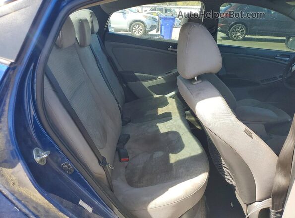 KMHCT4AE3GU092824 2016 HYUNDAI ACCENT Синий Вид задних сидений