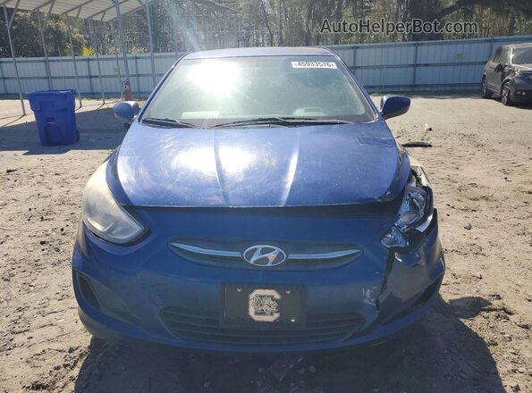 KMHCT4AE3GU092824 2016 HYUNDAI ACCENT Синий Вид спереди